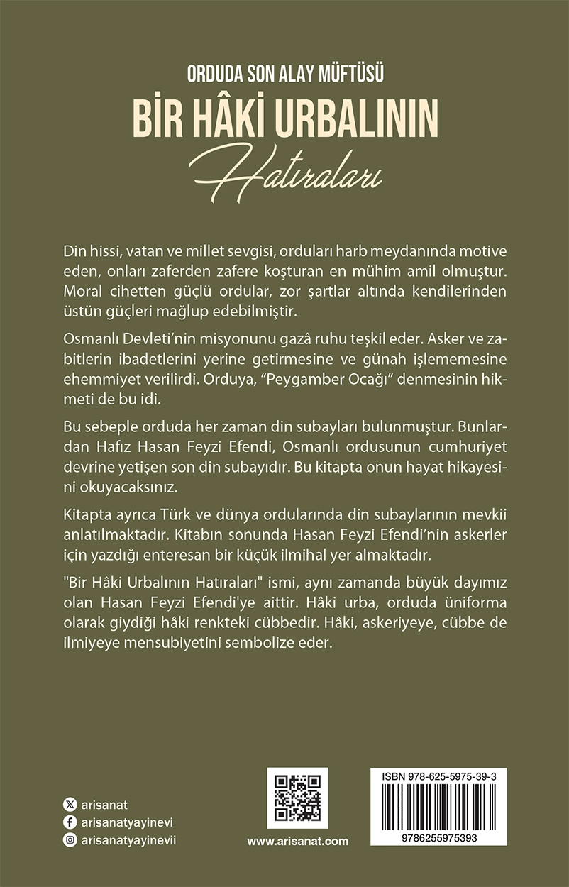 Bir Haki Urbalının Hatıraları / Hazırlayan: Ekrem Buğra Ekinci
