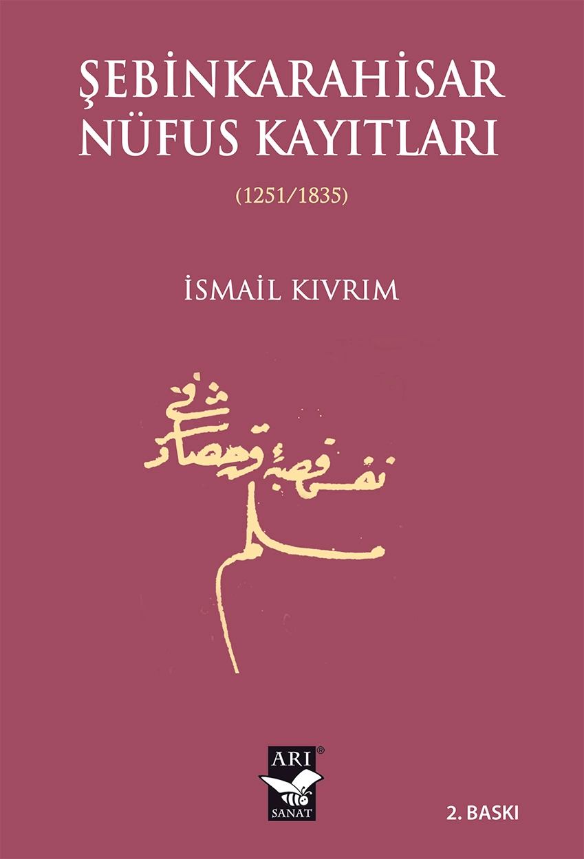 Şebinkarahisar Nüfus Kayıtları (1251/1835) / İsmail Kıvrım